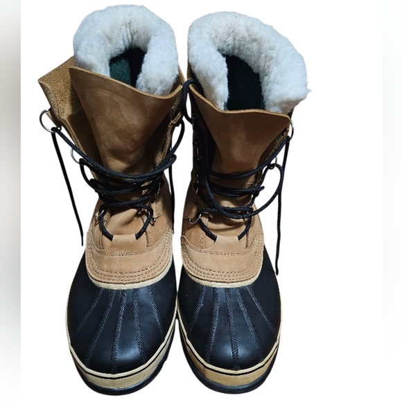 Sorel Caribou Waterproof Boots in Tan - Picture 1 of 6